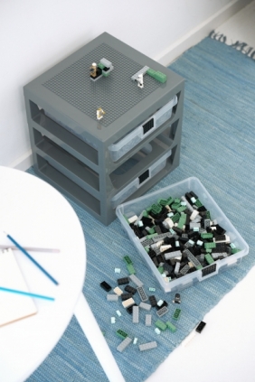 Lego, Regał z szufladami - Szary (40950003)